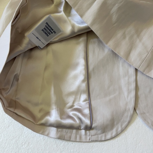 Gap Satin lined khaki blazer - Picture 6 of 6